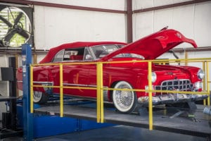 Cadillac on Dyno | Mustang Dynamometers | Auto Dynamometers