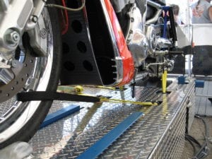 Bike on dyno | Mustang Dynamometers | Auto Dynamometers