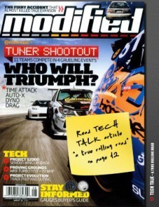 Mustang featured in August Modified Tech Talk feature