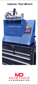 Injector Test Bench trifold brochure | Mustang Dynamometer