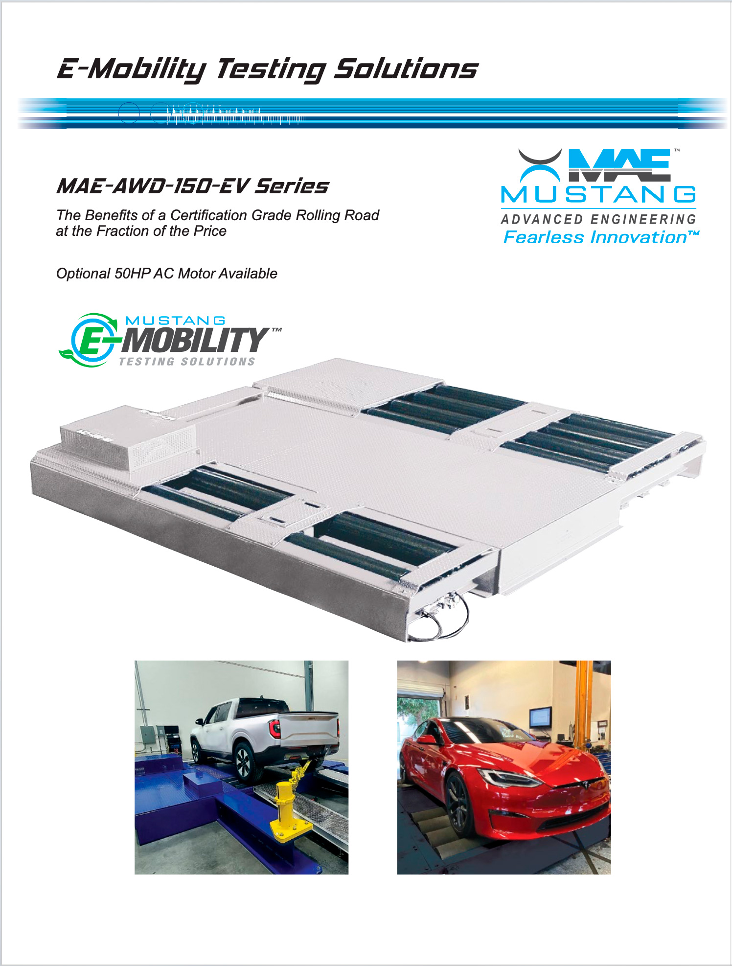 Mustang Dynamometer 2022 Performance Chassis Dyno catalog